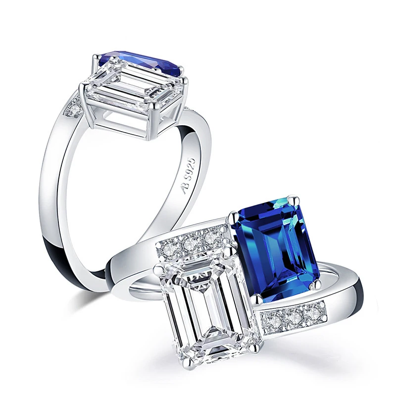 Knobspin Luxury 100% 925 Sterling Silver Wedding Rings For Women High Carbon Diamond Anniversary Gift Fine Jewelry Wholesale
Knobspin Luxury 100% 925 Sterling Silver Wedding Rings For Women High Carbon Diamond Anniversary Gift Fine Jewelry Wholesale