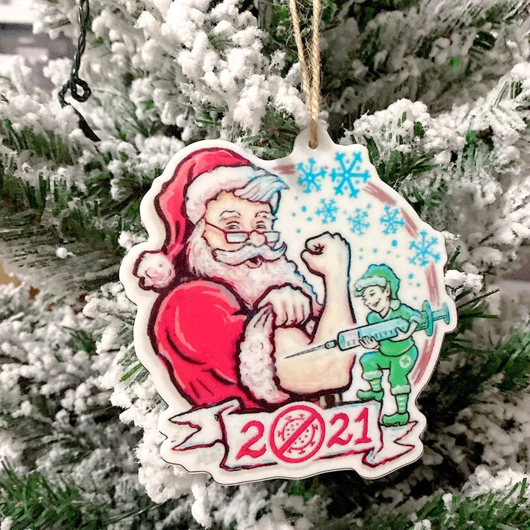 2021, Рождественское украшение, Санта-Клаус, украшение для новогодней елки, подвесное украшение
2021, Рождественское украшение, Санта-Клаус, украшение для новогодней елки, подвесное украшение