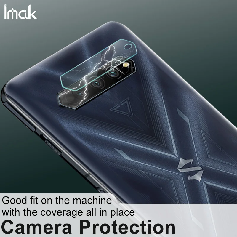 Для Black Shark 4 Camera защитная пленка из закаленного стекла IMAK 2 шт Защита объектива