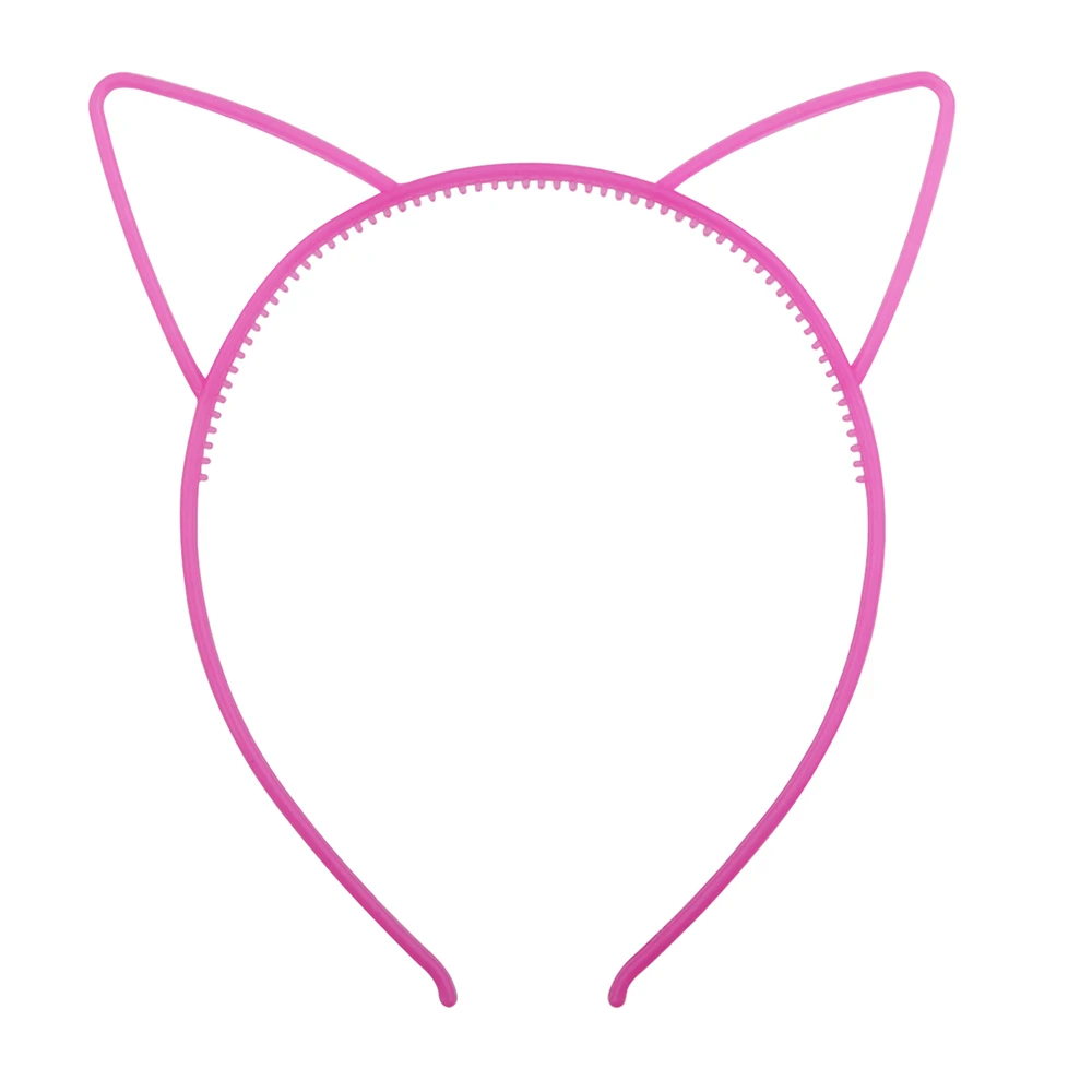 Meimile fasion cat ears headband hair accessories glow in dark cartoon animal hoop for party fluorescence colors headwear | Аксессуары