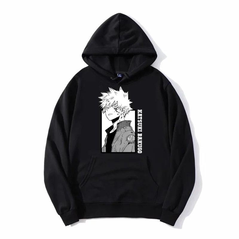 Men's Hoodie Katsuki Bakugo Boku No Hero Academia Anime Men Hooded Sweatshirt Fleece Hoodies Harajuku Streetwear
Men's Hoodie Katsuki Bakugo Boku No Hero Academia Anime Men Hooded Sweatshirt Fleece Hoodies Harajuku Streetwear