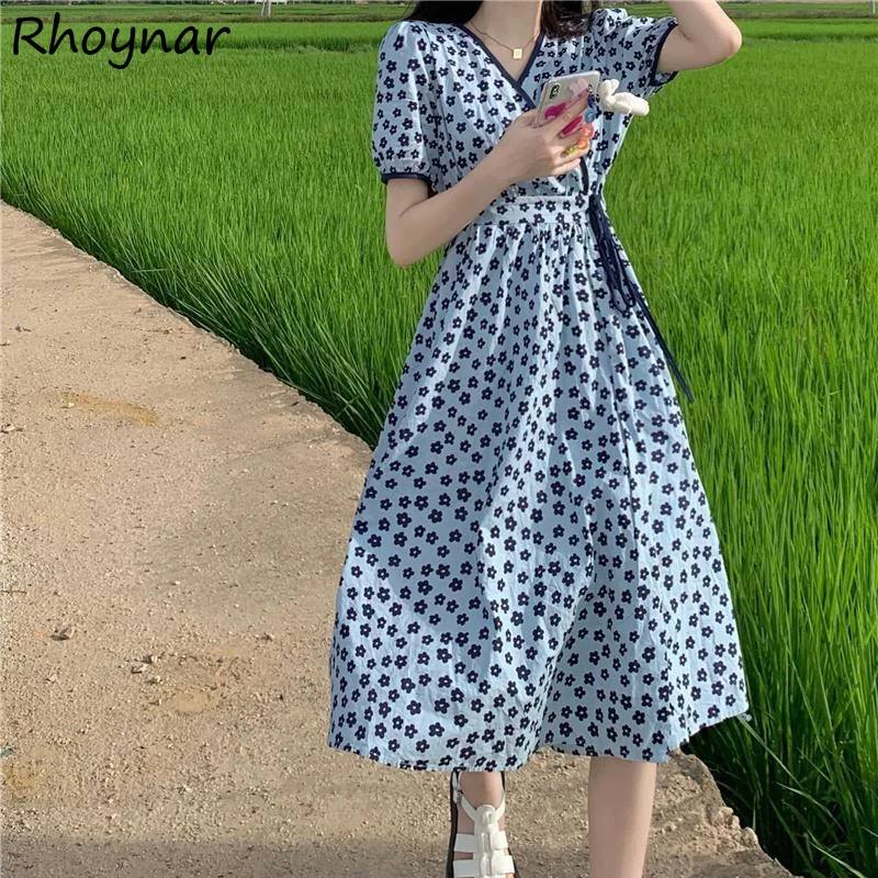 Dress Women Sweet Floral Summer Vintage Temperament A-line Prevalent Fashion Korean Version Cute Knee-Length Princess Aesthetic
Dress Women Sweet Floral Summer Vintage Temperament A-line Prevalent Fashion Korean Version Cute Knee-Length Princess Aesthetic