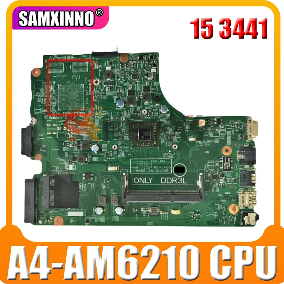 Оригинальная материнская плата для ноутбука Dell Inspiron 15 3441 3541 3442 3542 A4-AM6210 материнская плата 13325-1 CN-03F7WK 03F7WK
Оригинальная материнская плата для ноутбука Dell Inspiron 15 3441 3541 3442 3542 A4-AM6210 материнская плата 13325-1 CN-03F7WK 03F7WK
