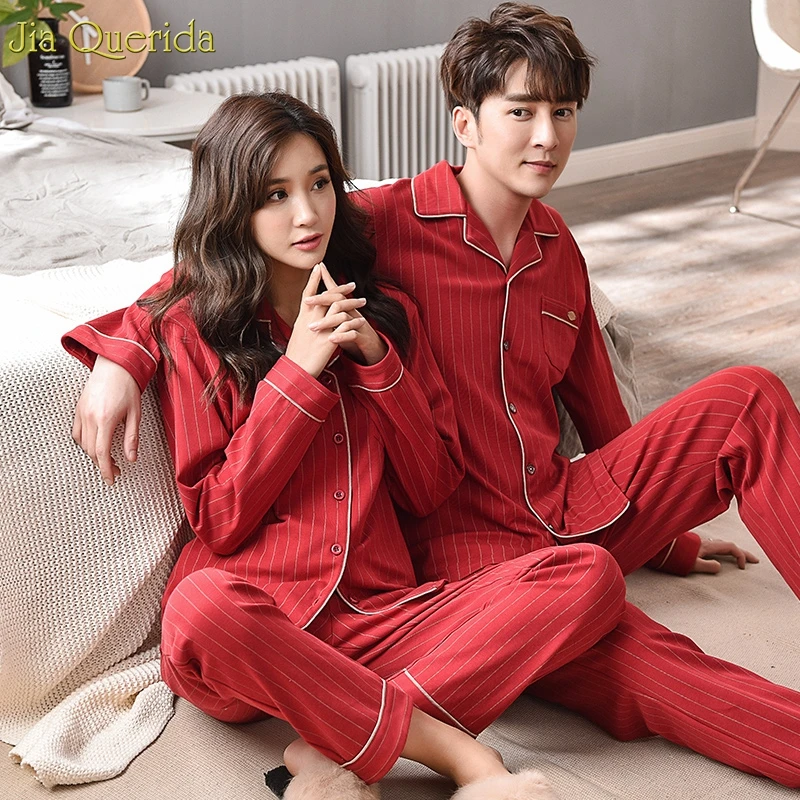 Mens Cotton Pajama Set Long Sleeves Chinese Red Pajamas Striped Mens Pajama Set 100% Pure Cotton Luxury Home Clothing for Male
Mens Cotton Pajama Set Long Sleeves Chinese Red Pajamas Striped Mens Pajama Set 100% Pure Cotton Luxury Home Clothing for Male