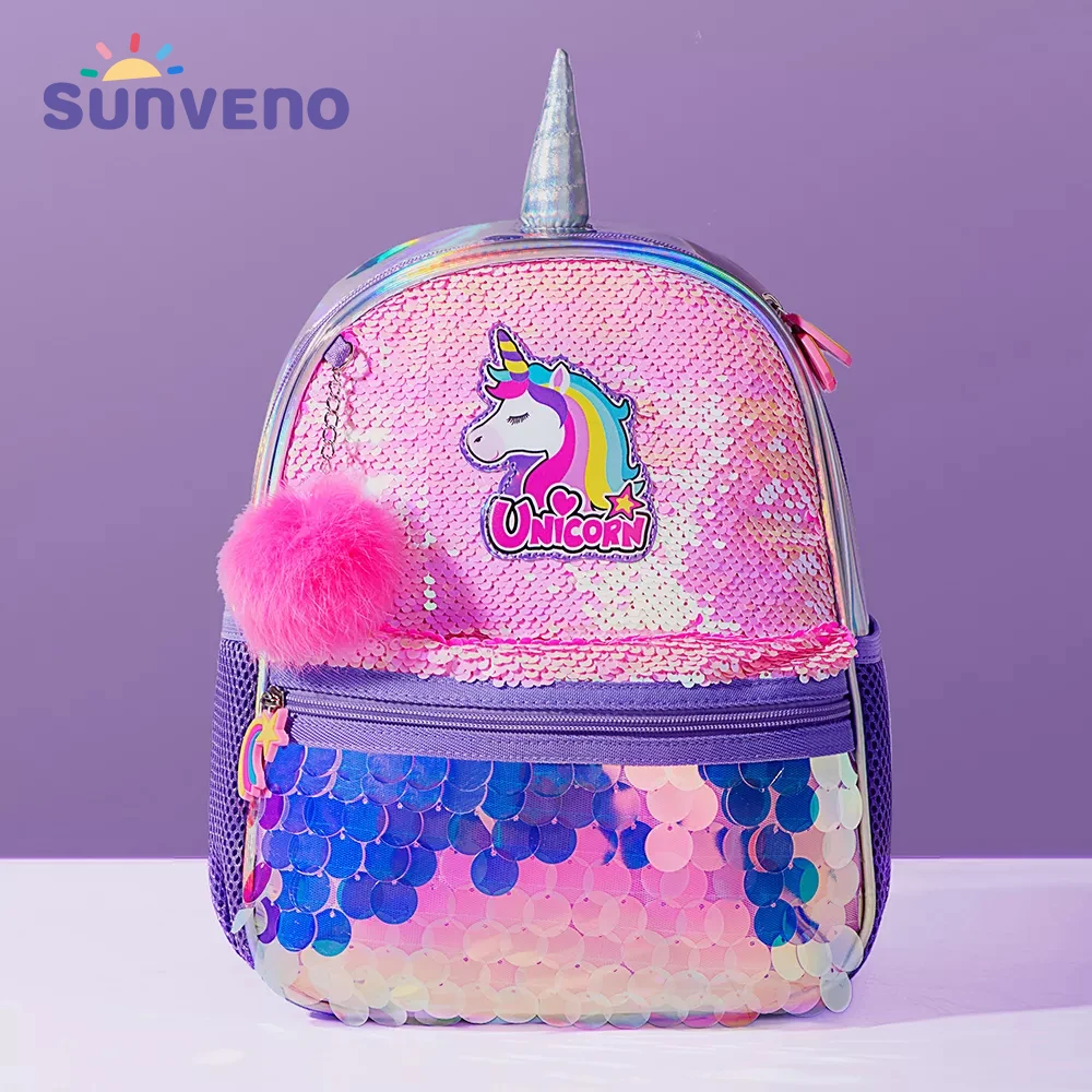 Sunveno Children's Backpack for Girls Pre-School Bag for Kindergarten Elementary - Reversible Sequin,Unicorn ,Lightweight Gift
Sunveno Children's Backpack for Girls Pre-School Bag for Kindergarten Elementary - Reversible Sequin,Unicorn ,Lightweight Gift