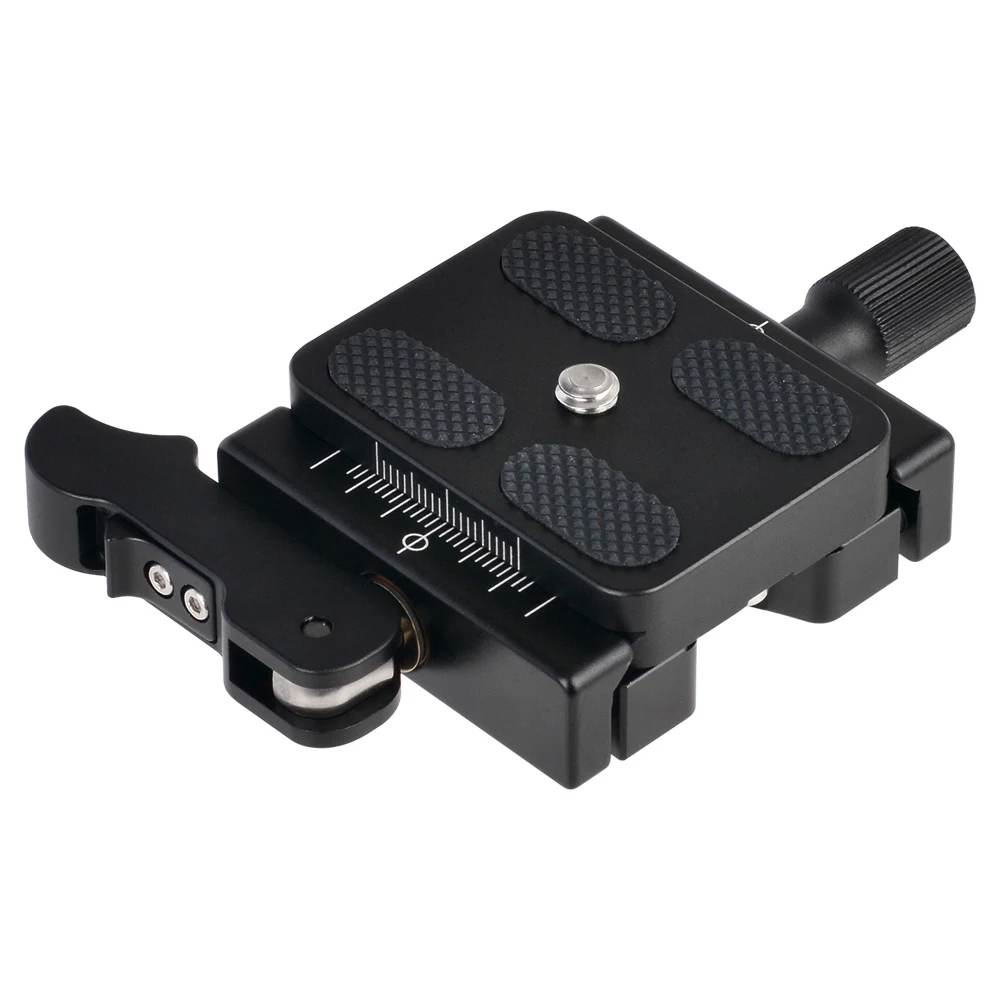 Andoer Quick Release Plate Aluminum Alloy Quick Release Clamp Adjustable 1/4+3/8" Screw for Arca Swiss Standard Ball Head Tripod
Andoer Quick Release Plate Aluminum Alloy Quick Release Clamp Adjustable 1/4+3/8" Screw for Arca Swiss Standard Ball Head Tripod