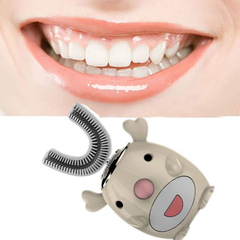 Rechargeable Electric Toothbrush Automatic 360 Degree Ultrasonic Soft Silicone Electric Children Toothbrush
Rechargeable Electric Toothbrush Automatic 360 Degree Ultrasonic Soft Silicone Electric Children Toothbrush