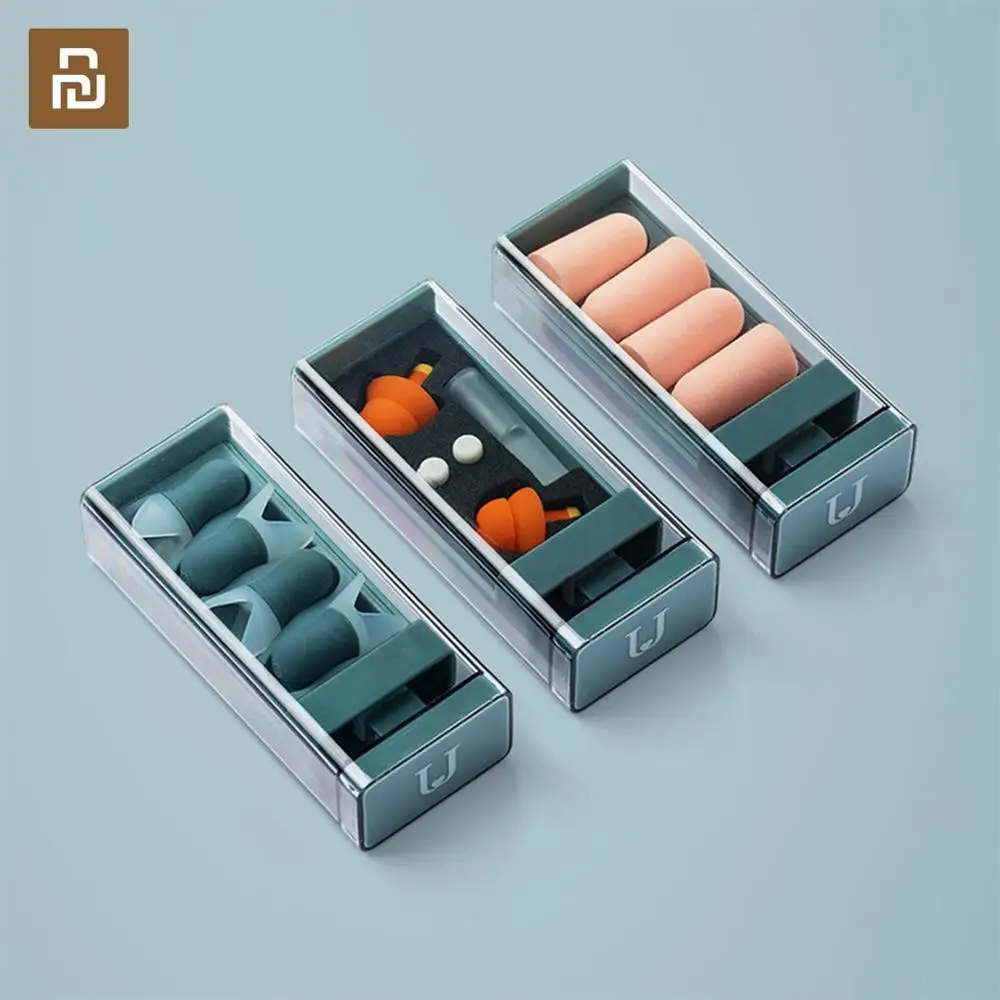 Xiaomi Youpin Jordan&Judy Soundproof Earplugs Mute Professional Noise Reduction Light Soft Silicone Sleeping foam Travel Earplug
Xiaomi Youpin Jordan&Judy Soundproof Earplugs Mute Professional Noise Reduction Light Soft Silicone Sleeping foam Travel Earplug