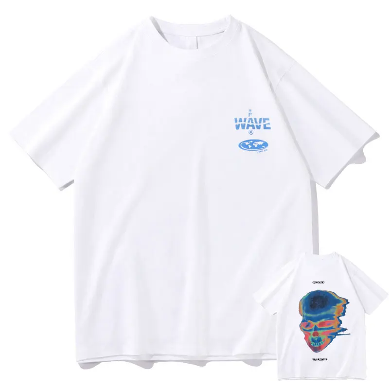 Men Summer Tees 2021 New Fashion Short Sleeve Hip Hop Trend T-Shirt Streetwear Creativity Skeleton Graphic Printed Tshirt 
Men Summer Tees 2021 New Fashion Short Sleeve Hip Hop Trend T-Shirt Streetwear Creativity Skeleton Graphic Printed Tshirt