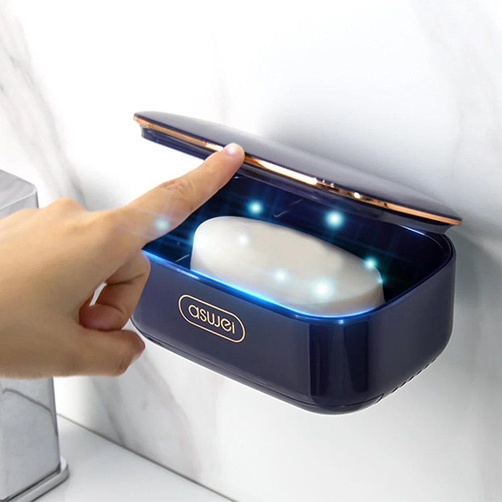 Top Quality Soap Dish with Lid Wall Mounted Bar Soap Holder Container Box with Drip Tray Shower Bathroom Kitchen Accessories
Top Quality Soap Dish with Lid Wall Mounted Bar Soap Holder Container Box with Drip Tray Shower Bathroom Kitchen Accessories