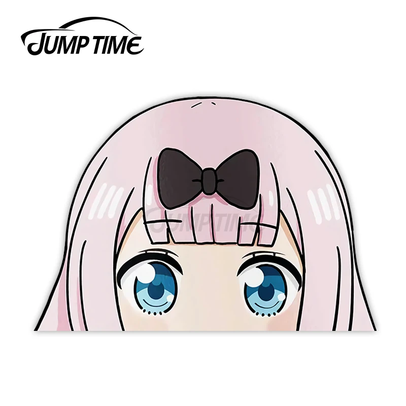 Автомобильные виниловые наклейки JumpTime, 13 х12 см, Chika Fujiwara Love Is War Peeker, водонепроницаемые индивидуальные JDM устойчивые к царапинам оконные накл...
Автомобильные виниловые наклейки JumpTime, 13 х12 см, Chika Fujiwara Love Is War Peeker, водонепроницаемые индивидуальные JDM устойчивые к царапинам оконные накл...