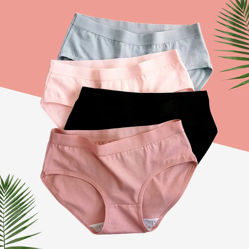 Durable Japanese underwear women's cotton antibacterial student large size mid-waist junior high school girls briefs all cotton
Durable Japanese underwear women's cotton antibacterial student large size mid-waist junior high school girls briefs all cotton