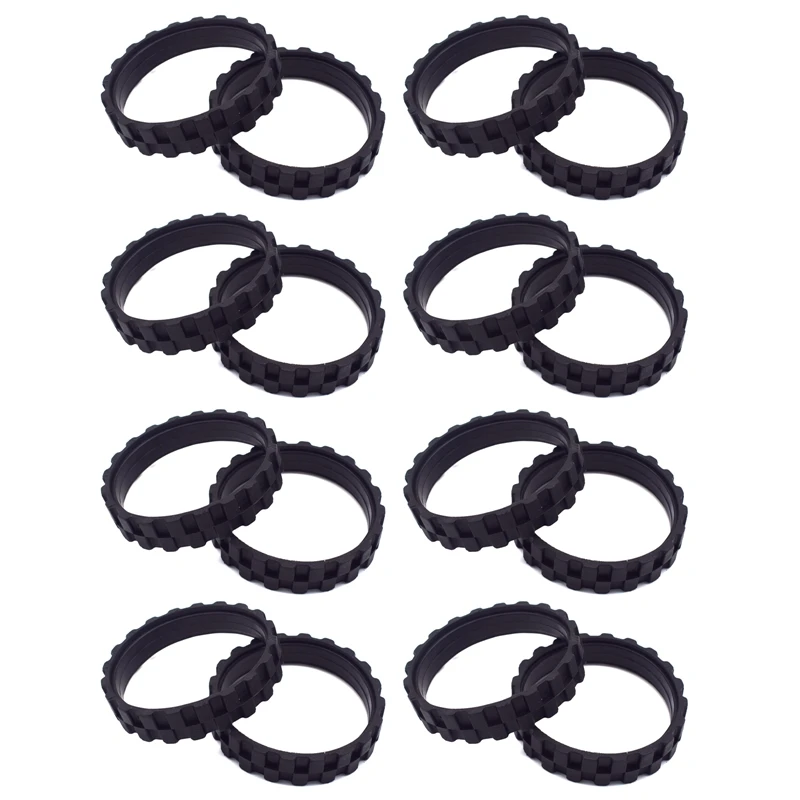 16Pcs Tires for IROBOT ROOMBA Robot Vacuum Cleaner Wheels Series 500 600 700 800 and 900 Wheel Replacement Parts 
16Pcs Tires for IROBOT ROOMBA Robot Vacuum Cleaner Wheels Series 500 600 700 800 and 900 Wheel Replacement Parts