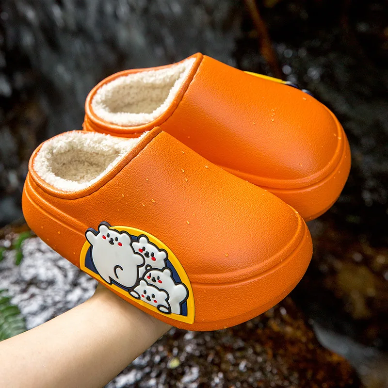 Waterproof Cotton Slippers for Boys and Girls Children Autumn and Winter Indoor Cartoon Cute Thick Bottom Home Cotton Slippers
Waterproof Cotton Slippers for Boys and Girls Children Autumn and Winter Indoor Cartoon Cute Thick Bottom Home Cotton Slippers