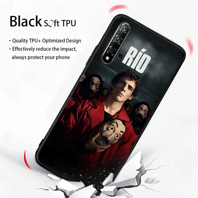 Spain TV La casa de papel Cover For Honor View 30 20 10 Lite 9A 9C 9S 9X Pro Case for Honor 8C 8X 8S 9 9i 10i 20i 20S V30 V20
Spain TV La casa de papel Cover For Honor View 30 20 10 Lite 9A 9C 9S 9X Pro Case for Honor 8C 8X 8S 9 9i 10i 20i 20S V30 V20
