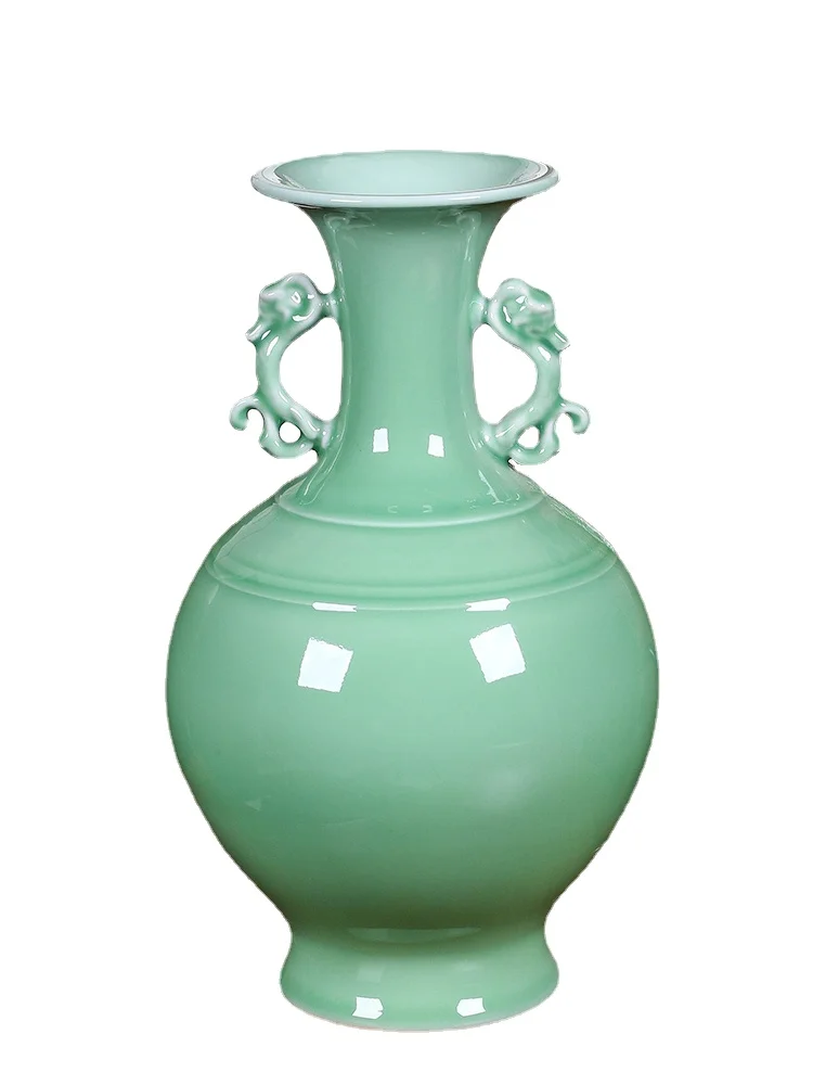 Ceramics Handmade Shadow Glaze Vase Flower Arrangement Decoration TV Cabinet New Chinese Style Home Living Room Decorations
Ceramics Handmade Shadow Glaze Vase Flower Arrangement Decoration TV Cabinet New Chinese Style Home Living Room Decorations