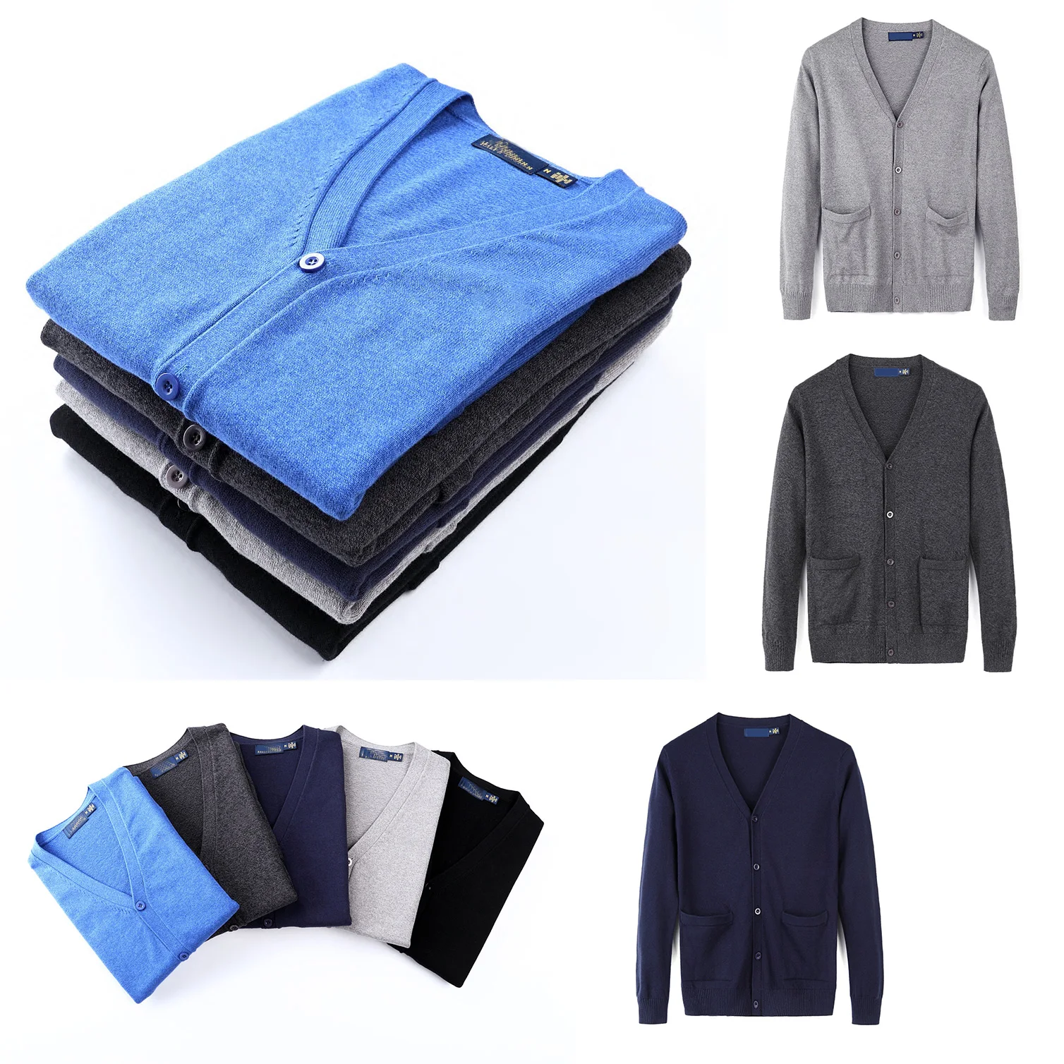 кардиган, Мужские свитера от бренда Ralp, кардиган на пуговицах с маленькой лошадью, повседневный винтажный трикотажный свитер с длинным рука... 
кардиган, Мужские свитера от бренда Ralp, кардиган на пуговицах с маленькой лошадью, повседневный винтажный трикотажный свитер с длинным рука...