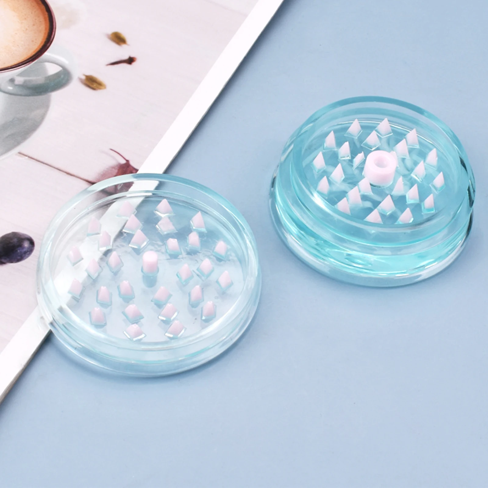 2PCS Herb Grinder Silicone Mold Spice Crusher Maker Casting Mould DIY Crystal Epoxy Mold
2PCS Herb Grinder Silicone Mold Spice Crusher Maker Casting Mould DIY Crystal Epoxy Mold