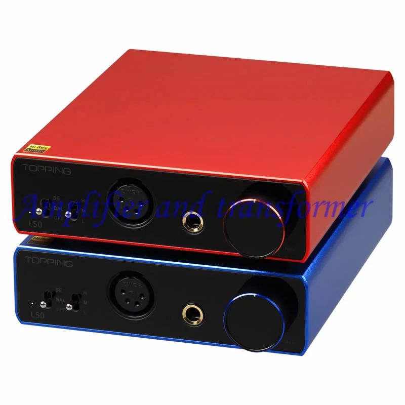 TOPPING L50 NFCA Headphone Amplifier SE+BAL Input 6.35mm/XLR Output Hi-Res Audio The Best Headphone Amplifier for TOPPING E50
TOPPING L50 NFCA Headphone Amplifier SE+BAL Input 6.35mm/XLR Output Hi-Res Audio The Best Headphone Amplifier for TOPPING E50