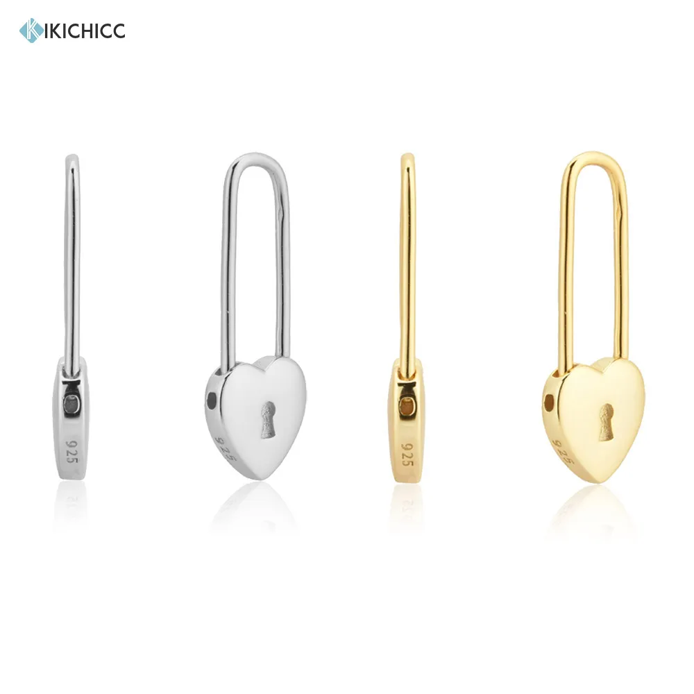 KIKICHICC 100% 925 Sterling Silver Gold Heart Locker Square Hoops Circle Piercing Pendiente Luxury Women Fashion Jewelry 2020 
KIKICHICC 100% 925 Sterling Silver Gold Heart Locker Square Hoops Circle Piercing Pendiente Luxury Women Fashion Jewelry 2020