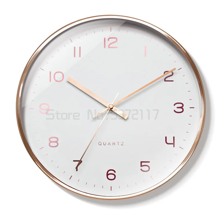 Retro wall clock living room Nordic luxury home decoration clock student silent clock household round wall clock 
Retro wall clock living room Nordic luxury home decoration clock student silent clock household round wall clock