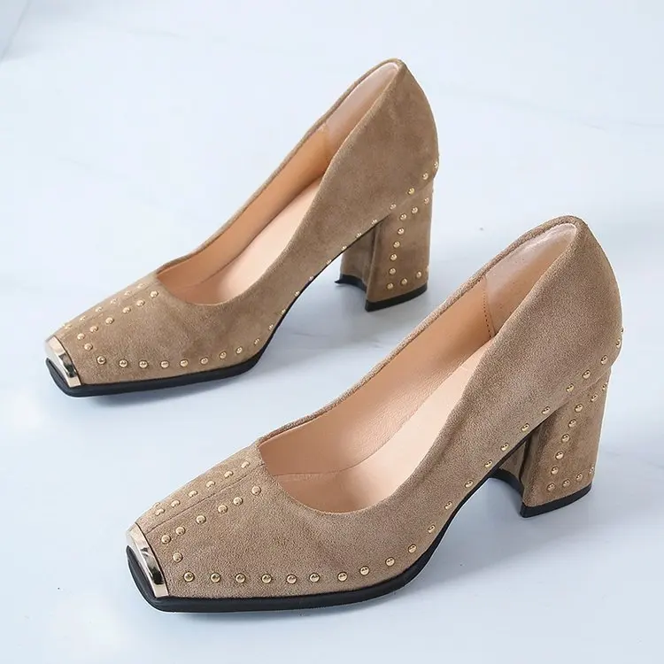 Womens Shoes 2020 Luxury Women Shoes Casual Rivet Elegant Party Sexy OL High Heels
Womens Shoes 2020 Luxury Women Shoes Casual Rivet Elegant Party Sexy OL High Heels