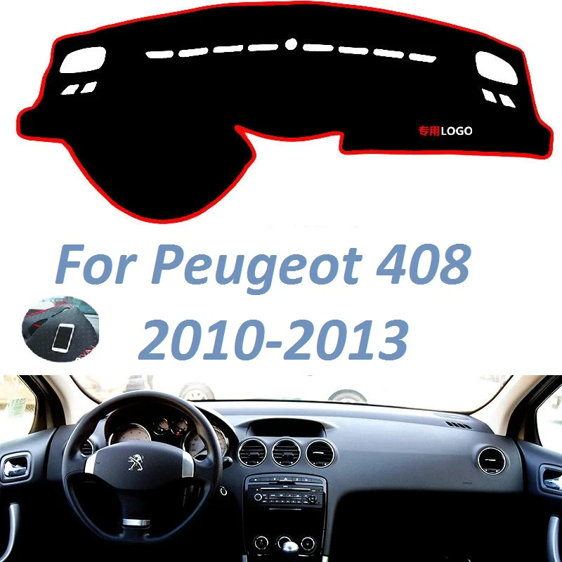 For Peugeot 408 2010 2011 2012 2013 Left Right Hand Drive Non Slip Dashboard Cover Mat Instrument Carpet Car Accessories
For Peugeot 408 2010 2011 2012 2013 Left Right Hand Drive Non Slip Dashboard Cover Mat Instrument Carpet Car Accessories