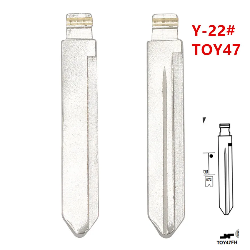10pcs Y-22# 22 Y22 TOY47 Metal Uncut Blank Flip Remote Key Blade For Toyota Corolla for keydiy KD xhorse VVDI
10pcs Y-22# 22 Y22 TOY47 Metal Uncut Blank Flip Remote Key Blade For Toyota Corolla for keydiy KD xhorse VVDI