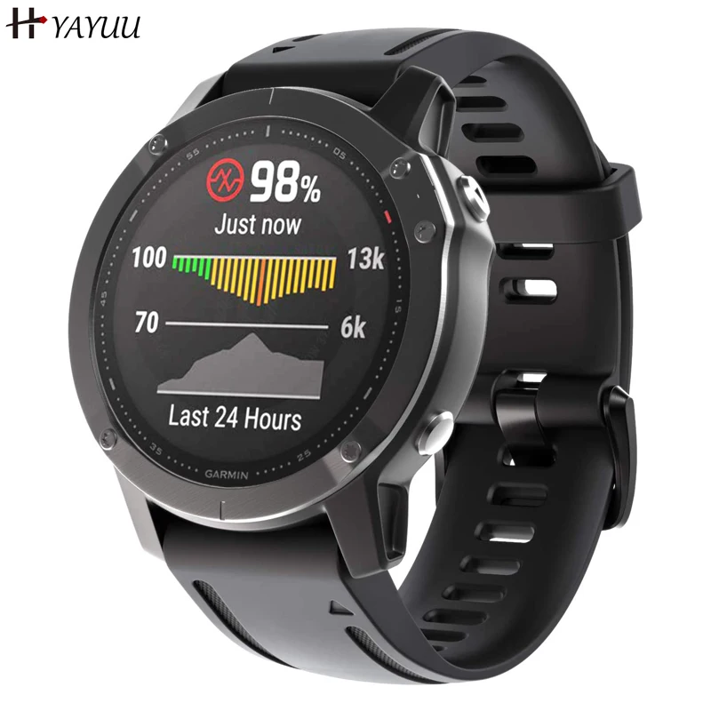 YAYUU Silicone Watch Band For Garmin Fenix 6S Watch Band 20mm Sport Watch Strap for Fenix 5S /5S Plus/Fenix 6S Pro Smartwatch
YAYUU Silicone Watch Band For Garmin Fenix 6S Watch Band 20mm Sport Watch Strap for Fenix 5S /5S Plus/Fenix 6S Pro Smartwatch