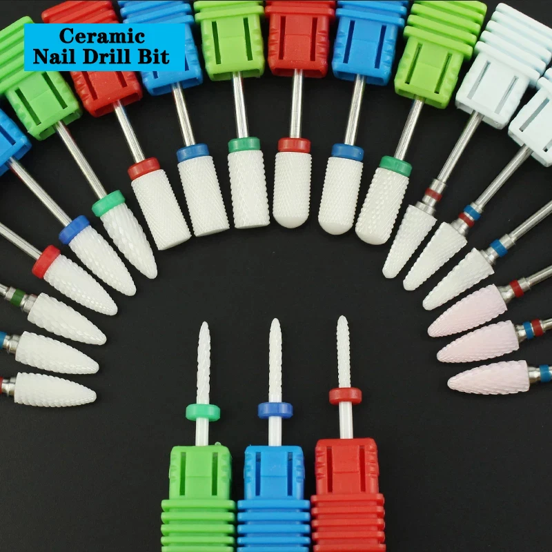 Ceramic Nail Drill Bit Electric Milling Cutters Nail Files For Manicure Removing Gel Polish Cuticle Nail Art Machine Accessories
Ceramic Nail Drill Bit Electric Milling Cutters Nail Files For Manicure Removing Gel Polish Cuticle Nail Art Machine Accessories