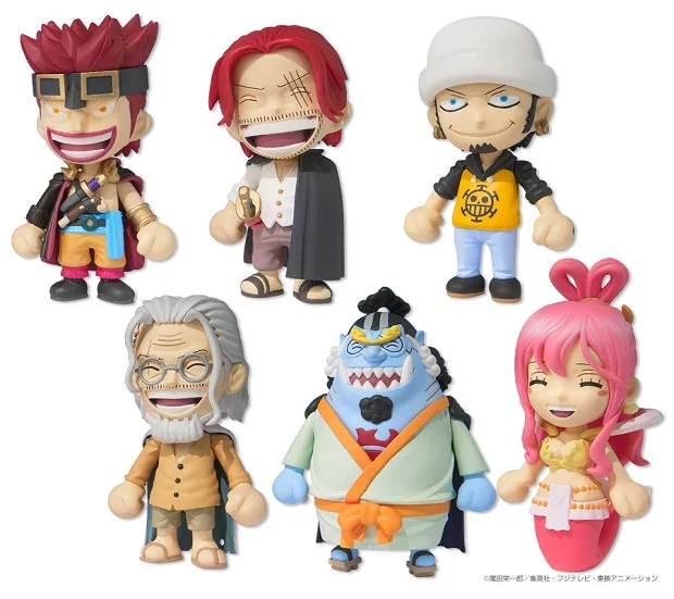 Bandai One Piece Smile Jinbe Silvers Rayleigh Shanks Eustass Kid Shirahoshi Trafalgar Law Model Anime Figures Collect Ornaments
Bandai One Piece Smile Jinbe Silvers Rayleigh Shanks Eustass Kid Shirahoshi Trafalgar Law Model Anime Figures Collect Ornaments