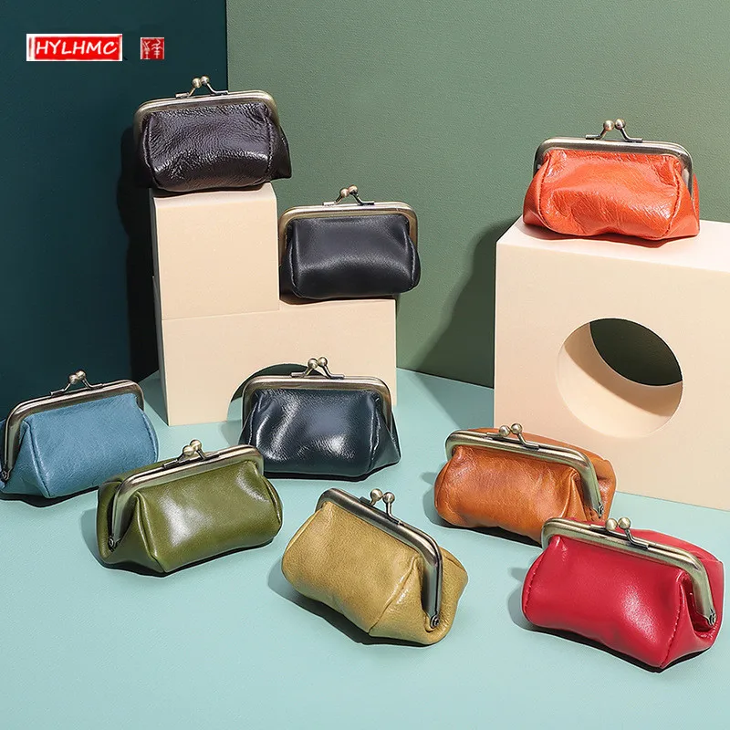 Cowhide Leather Mini Purse Women's Bags New 2021genuine Leather Coin Purses Change Lipstick Bag Japanese Wallets
Cowhide Leather Mini Purse Women's Bags New 2021genuine Leather Coin Purses Change Lipstick Bag Japanese Wallets