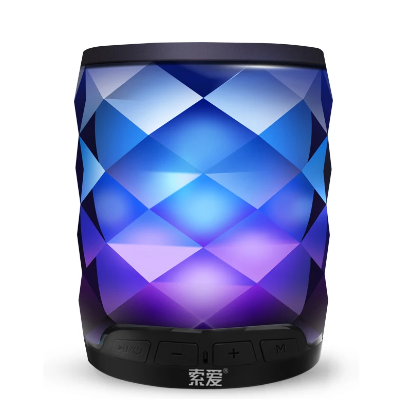Soaiy S70 Wireless Bluetooth Speaker Bedroom Bedside Speaker Mini Subwoofer Colorful Atmosphere Light Lighting Speaker Best Gift
Soaiy S70 Wireless Bluetooth Speaker Bedroom Bedside Speaker Mini Subwoofer Colorful Atmosphere Light Lighting Speaker Best Gift