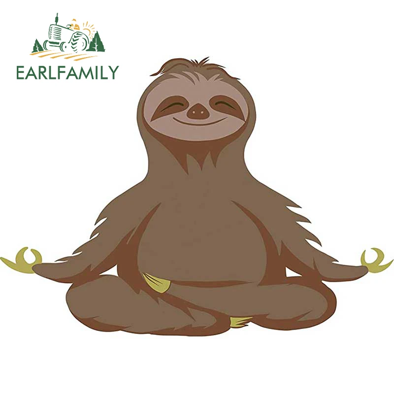 EARLFAMILY 13cm x 9.3cm for Let That Shit Go Sloth Car Stickers Sunscreen Waterproof Decals Refrigerator Laptop Car Accessoires
EARLFAMILY 13cm x 9.3cm for Let That Shit Go Sloth Car Stickers Sunscreen Waterproof Decals Refrigerator Laptop Car Accessoires