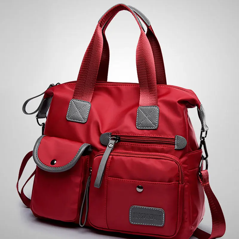 Canvas Handbag Women's Shoulder Bag Oxford Cloth Travel Bag Mother's Bag Multi Bag Waterproof Large Capacity Messenger Bag 
Canvas Handbag Women's Shoulder Bag Oxford Cloth Travel Bag Mother's Bag Multi Bag Waterproof Large Capacity Messenger Bag