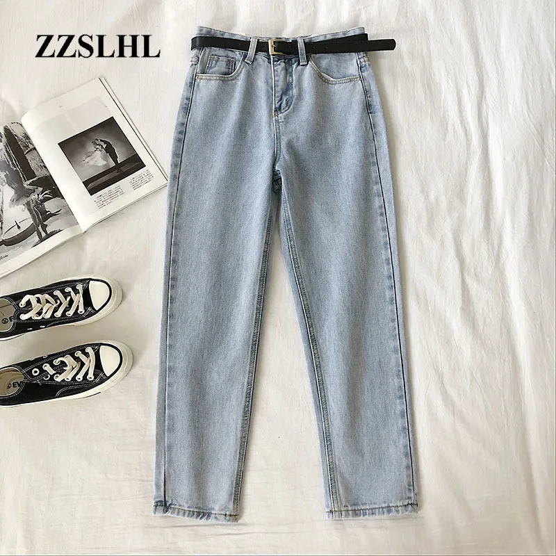 2020 Spring High Waist Jeans Women Fashion Harem Pants Ankle-Length Stretch Jeans With Belt Streetwear
2020 Spring High Waist Jeans Women Fashion Harem Pants Ankle-Length Stretch Jeans With Belt Streetwear