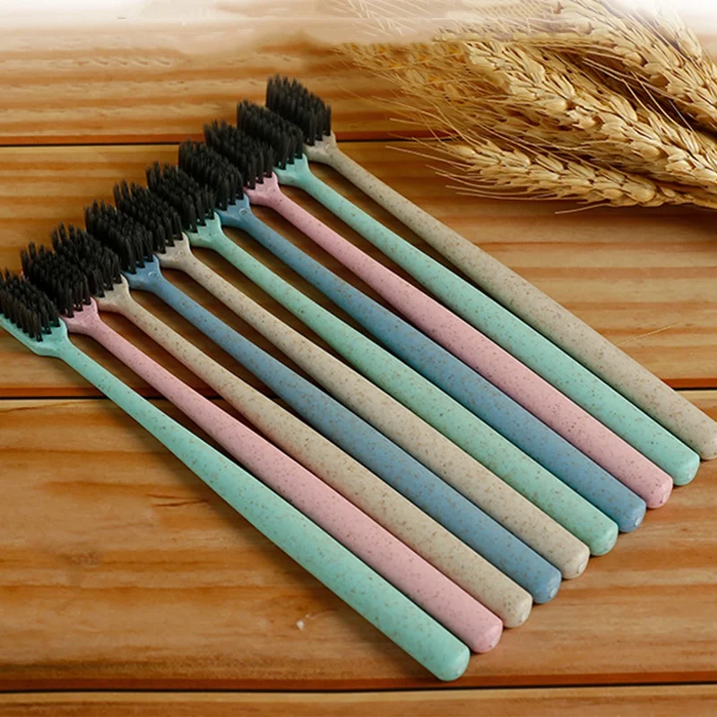 10Pcs/Set Toothbrush Ultra Fine Super Soft Black Bristle Simple Toothbrush Holder Deep Cleaning Brush Oral Care Tools
10Pcs/Set Toothbrush Ultra Fine Super Soft Black Bristle Simple Toothbrush Holder Deep Cleaning Brush Oral Care Tools