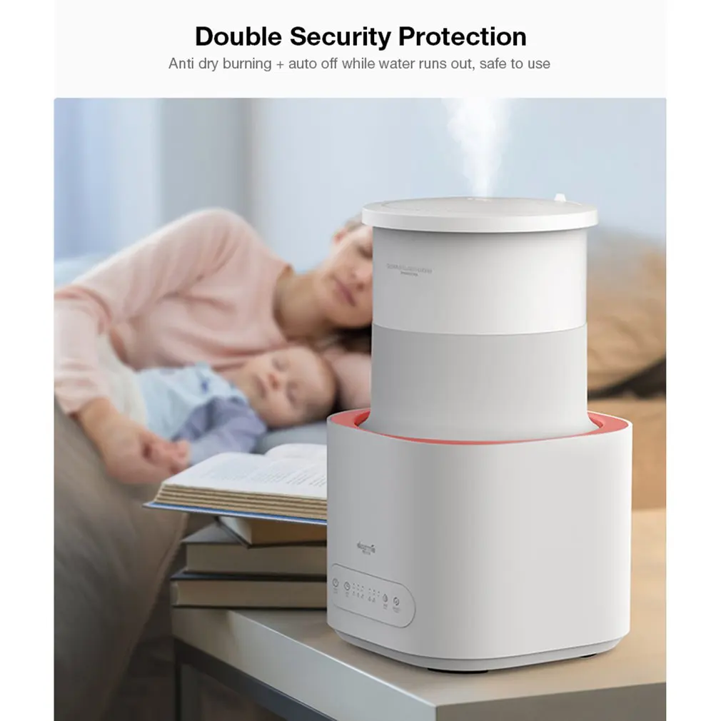 

Deerma DEM F235 Foldable Silent Humidifier 3L Large Capacity Intelligent Household Air Humidification Chinese Version