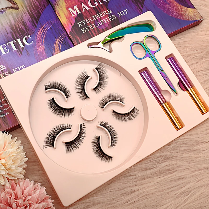 6 Pairs Magnetic Lashes Set 3D Mink Eyelashes Makeup Magnetic Lashes Eyeliner Tweezers Kit Natural False Eyelash Makeup Tool
6 Pairs Magnetic Lashes Set 3D Mink Eyelashes Makeup Magnetic Lashes Eyeliner Tweezers Kit Natural False Eyelash Makeup Tool
