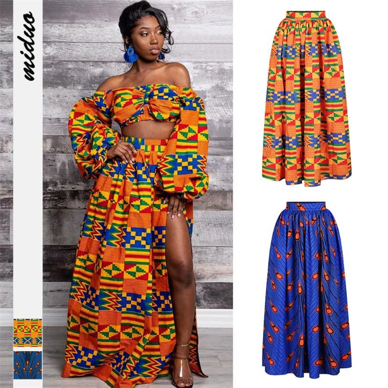 2022 Hot sale Sexy women long african skirt maxi printed Traditional africa style cloth lady loose skirt female plus size S-XL
2022 Hot sale Sexy women long african skirt maxi printed Traditional africa style cloth lady loose skirt female plus size S-XL