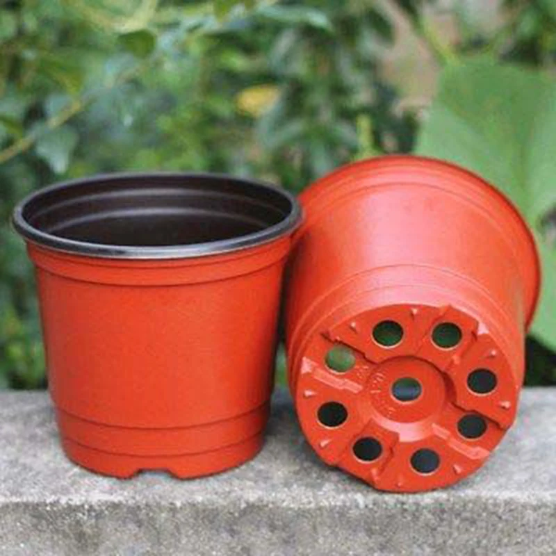 WINOMO 100 Pcs Flower Pots Plant Pot Lightweight Plastic Planter Nursery Seedlings Pot Flower Plant Container Seed Starting Pots
WINOMO 100 Pcs Flower Pots Plant Pot Lightweight Plastic Planter Nursery Seedlings Pot Flower Plant Container Seed Starting Pots