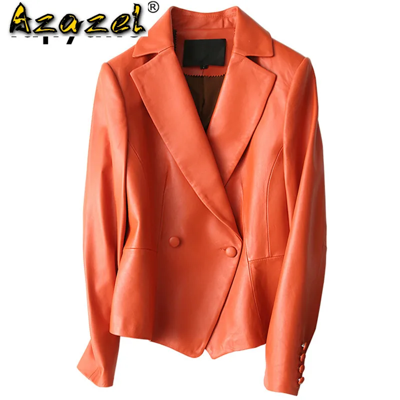 Real Genuine Leather Jacket Women Clothes 2020 100% Sheepskin Coat Spring Korean Vintage Elegant OL Slim Suit Outwear ZT2303
Real Genuine Leather Jacket Women Clothes 2020 100% Sheepskin Coat Spring Korean Vintage Elegant OL Slim Suit Outwear ZT2303