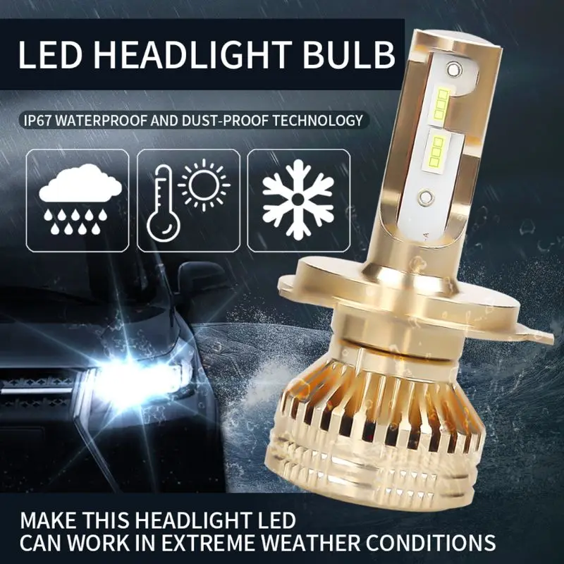 1Pair Car Headlights LED H4 H7 H11 Lights Bulbs 12000LM DC9-30V 80W EV17 Waterproof Auto Fog Lamp
1Pair Car Headlights LED H4 H7 H11 Lights Bulbs 12000LM DC9-30V 80W EV17 Waterproof Auto Fog Lamp