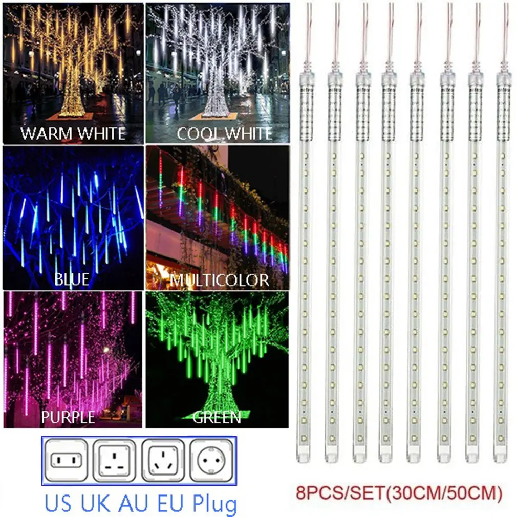 Waterproof LED Meteor Shower Rain Lights Falling String Lights For Home Garden Party Wedding Party Decor Tree
Waterproof LED Meteor Shower Rain Lights Falling String Lights For Home Garden Party Wedding Party Decor Tree