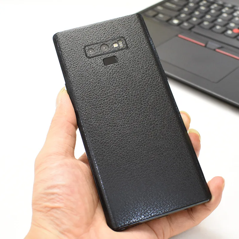Кожаное зернистое декоративное полное покрытие для Samsung Galaxy Note 9 10 20 Ultra S21 S20 S10 Plus
