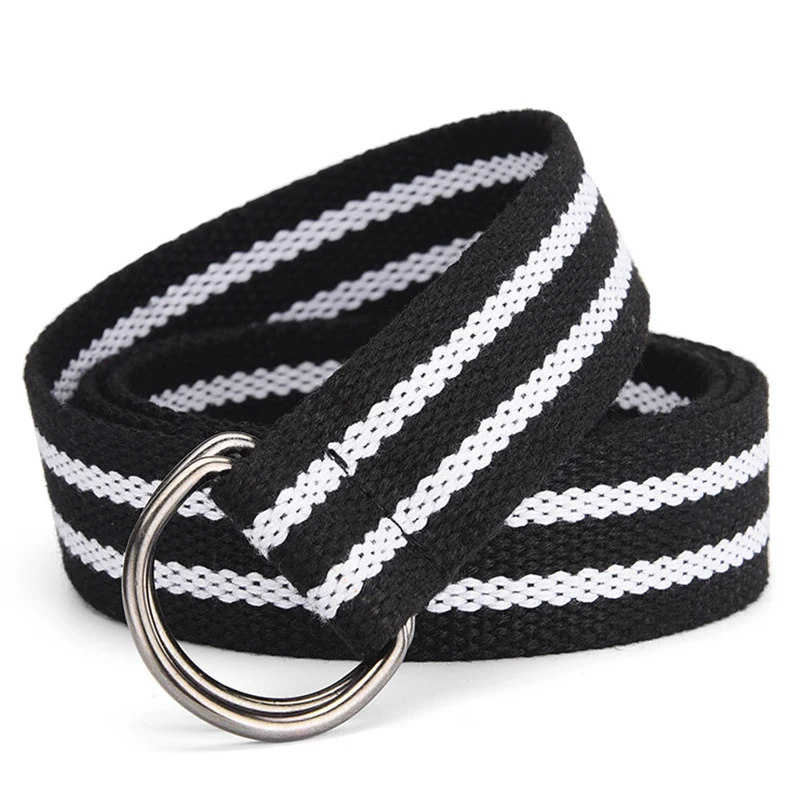 Classic Unisex Waist Strap Double Ring D Buckle Belt for Men/women Breathable Suit Belts Male Comfortable Trousers Waistband
Classic Unisex Waist Strap Double Ring D Buckle Belt for Men/women Breathable Suit Belts Male Comfortable Trousers Waistband