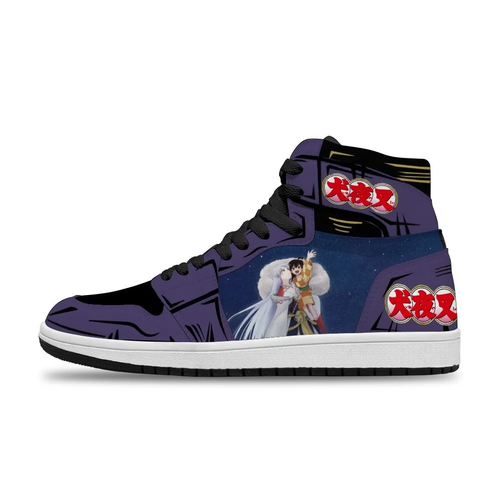 Hot Japanese Anime Cartoon Inuyasha Diy Running Non-Slip Shoe For Men's Unisex Fashion Basketball shoes
Hot Japanese Anime Cartoon Inuyasha Diy Running Non-Slip Shoe For Men's Unisex Fashion Basketball shoes