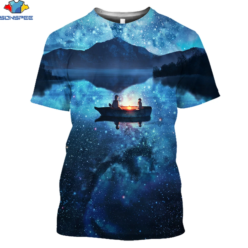 SONSPEE 3D Print New Beautiful Starry Sky T-shirt 2021 Summer Unisex Casual Short Sleeve Men 3D Style Street Wear Pullover T-shi
SONSPEE 3D Print New Beautiful Starry Sky T-shirt 2021 Summer Unisex Casual Short Sleeve Men 3D Style Street Wear Pullover T-shi