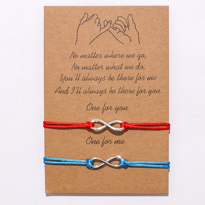 Women Men Adjustable Bracelet with Wish Card Gift Bracelet for Lover Couple Wholesale Price Multicolor
Women Men Adjustable Bracelet with Wish Card Gift Bracelet for Lover Couple Wholesale Price Multicolor
