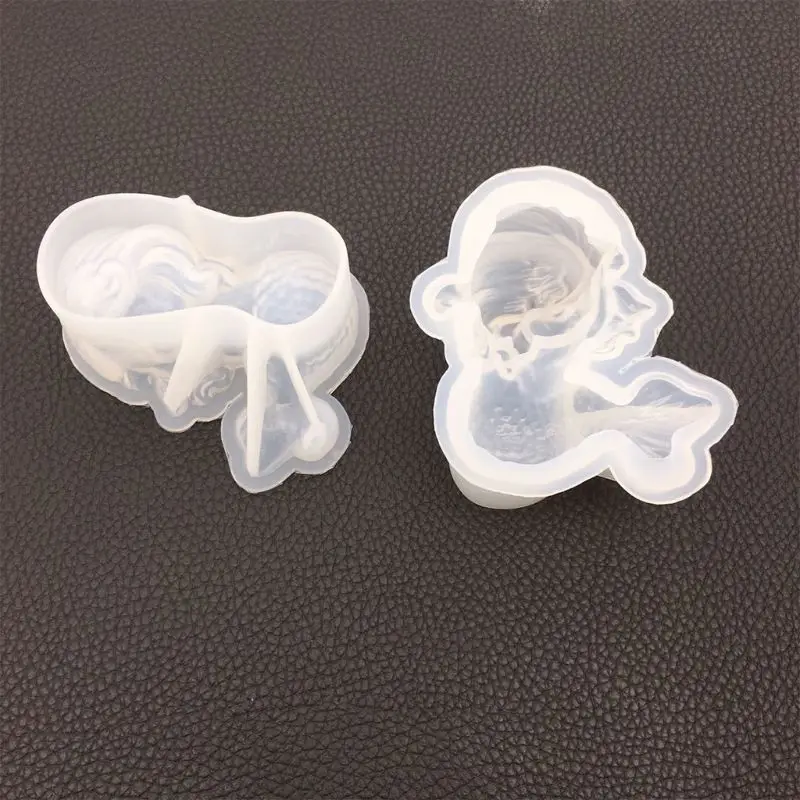 UV Crystal Epoxy Mold Angel Fish Shape DIY Handmade High Mirror Surface Silicone Pendant Molds 97QE
UV Crystal Epoxy Mold Angel Fish Shape DIY Handmade High Mirror Surface Silicone Pendant Molds 97QE